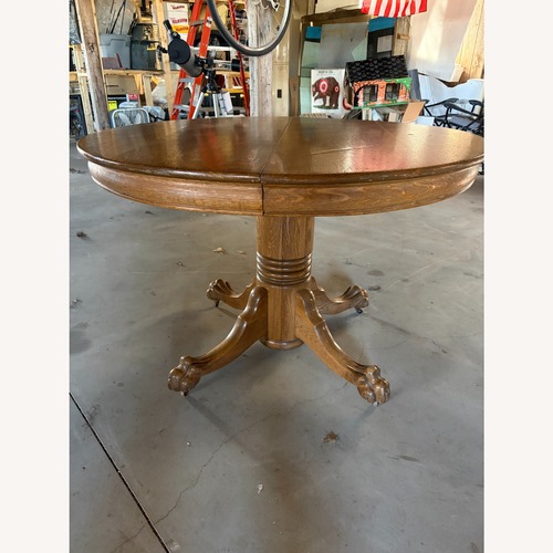Used Antique Clawfoot Dining Table for sale on AptDeco