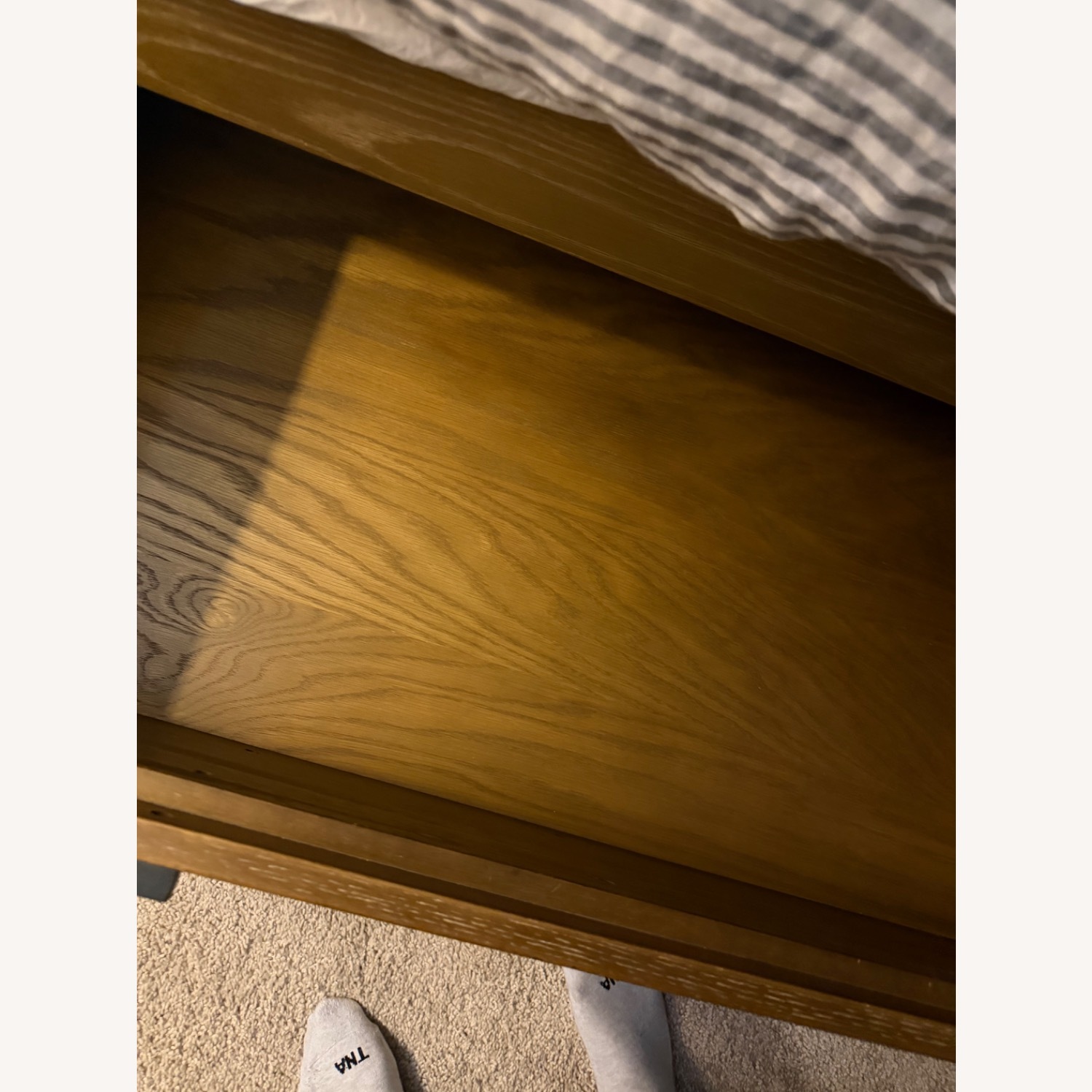 Arhaus Palmer Natural Wood Storage Queen Bed - image-3
