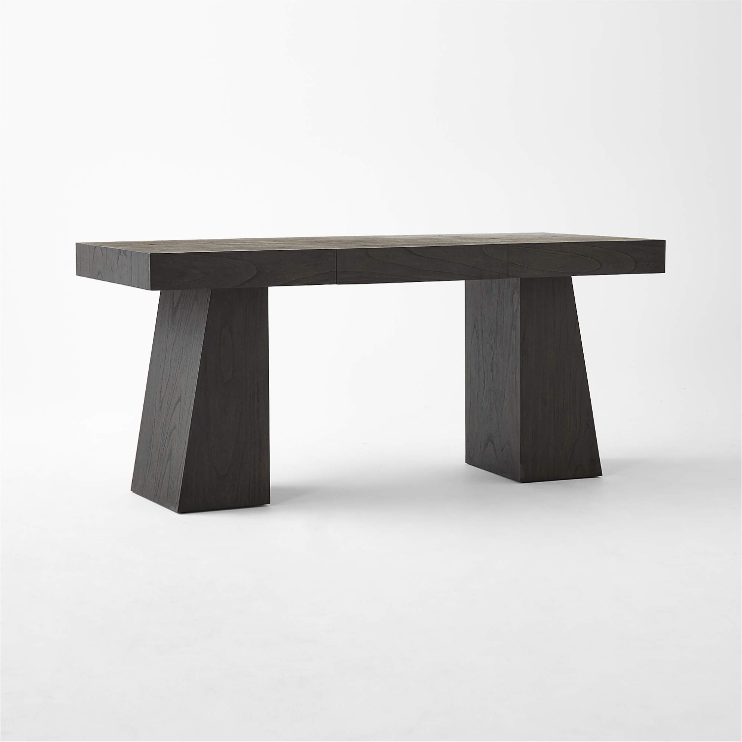CB2 Ridge Black Wood Desk - image-4