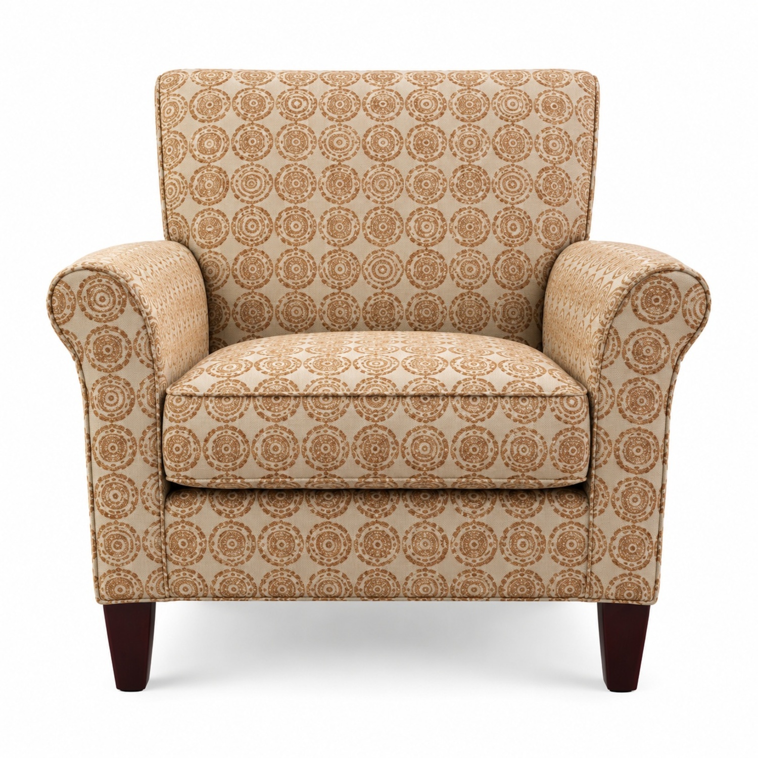 Room & Board Club Chair in Medallion Fabric - image-7