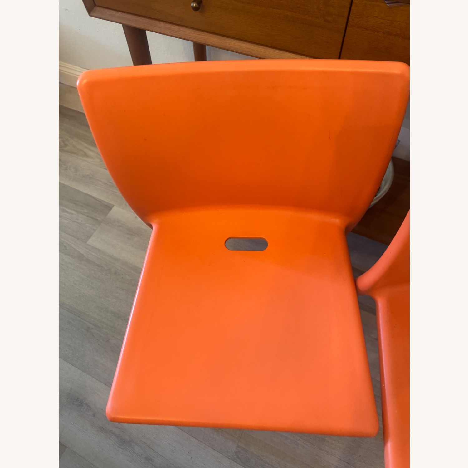 Jasper Morrison Orange Dining Chairs - image-10