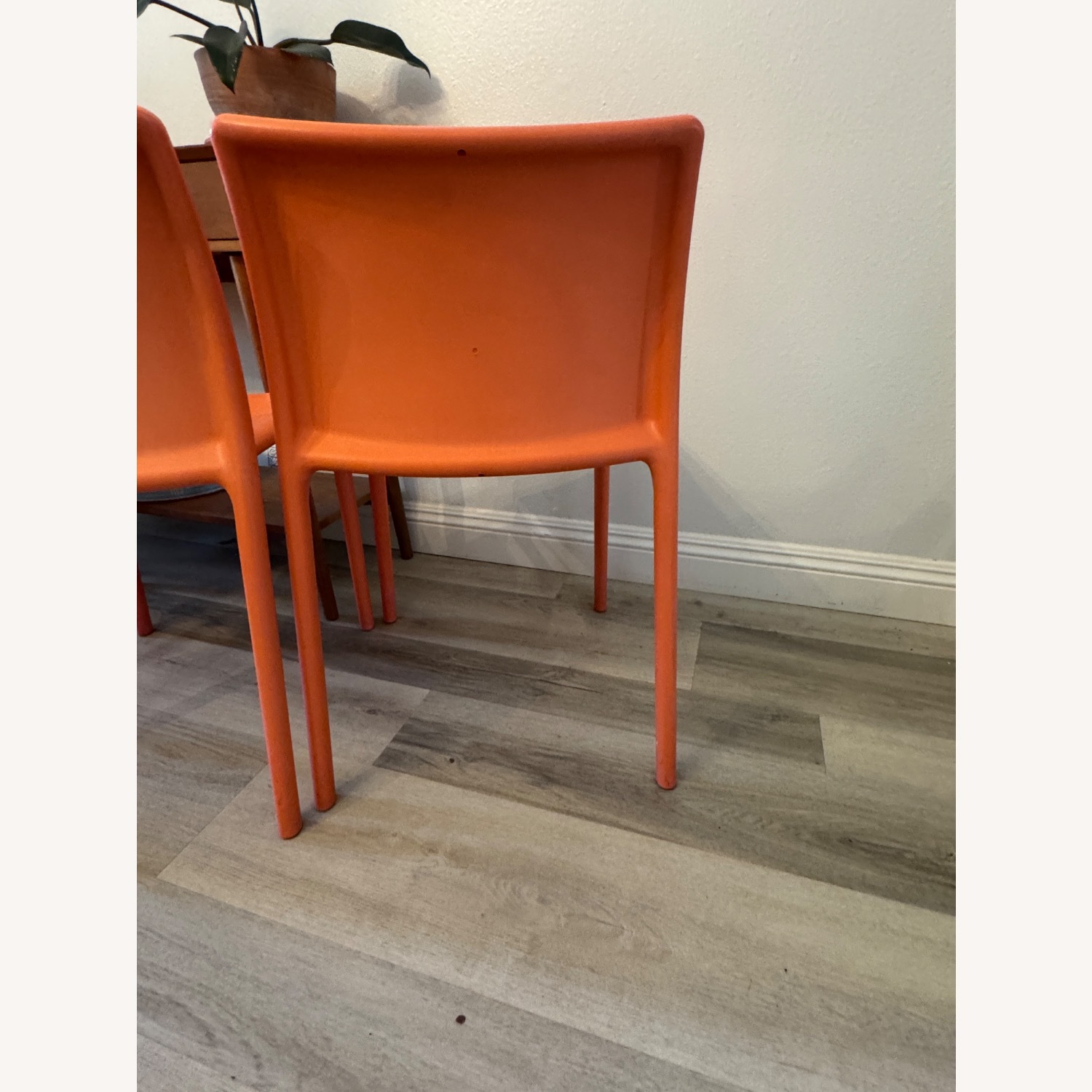 Jasper Morrison Orange Dining Chairs - image-12