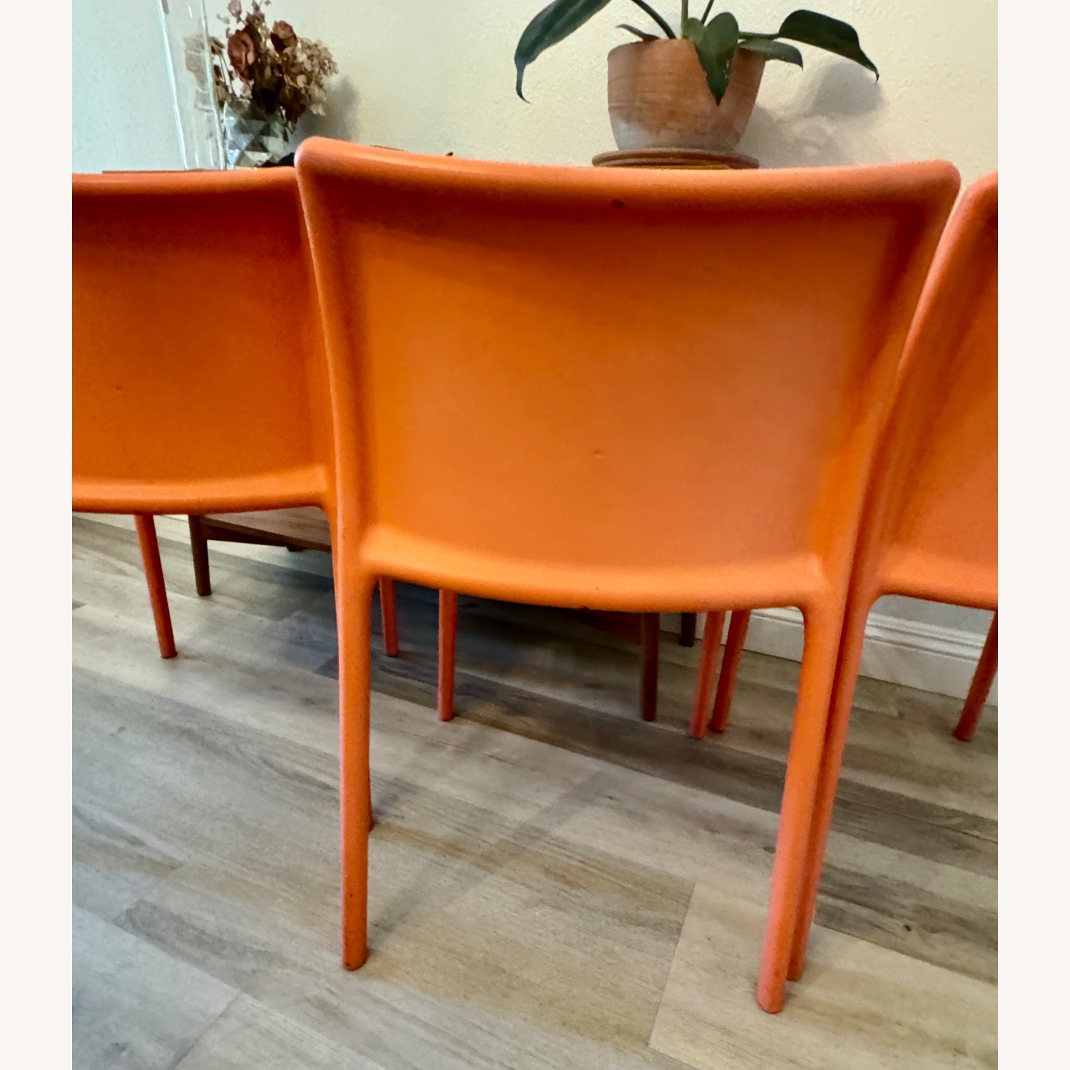 Jasper Morrison Orange Dining Chairs - image-13