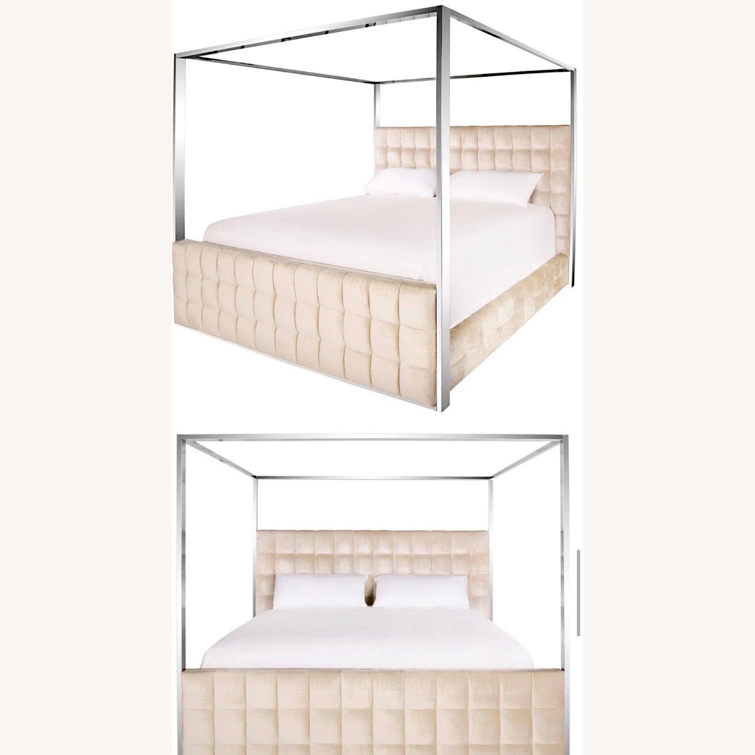 Mercers Furniture Olivia Natural Fabric King Bed - image-3