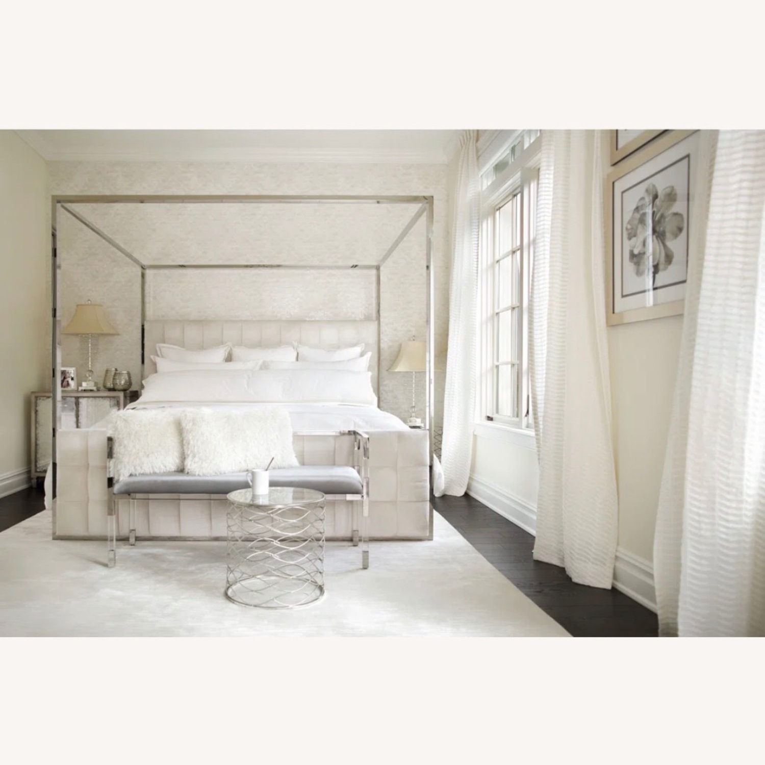 Mercers Furniture Olivia Natural Fabric King Bed - image-5