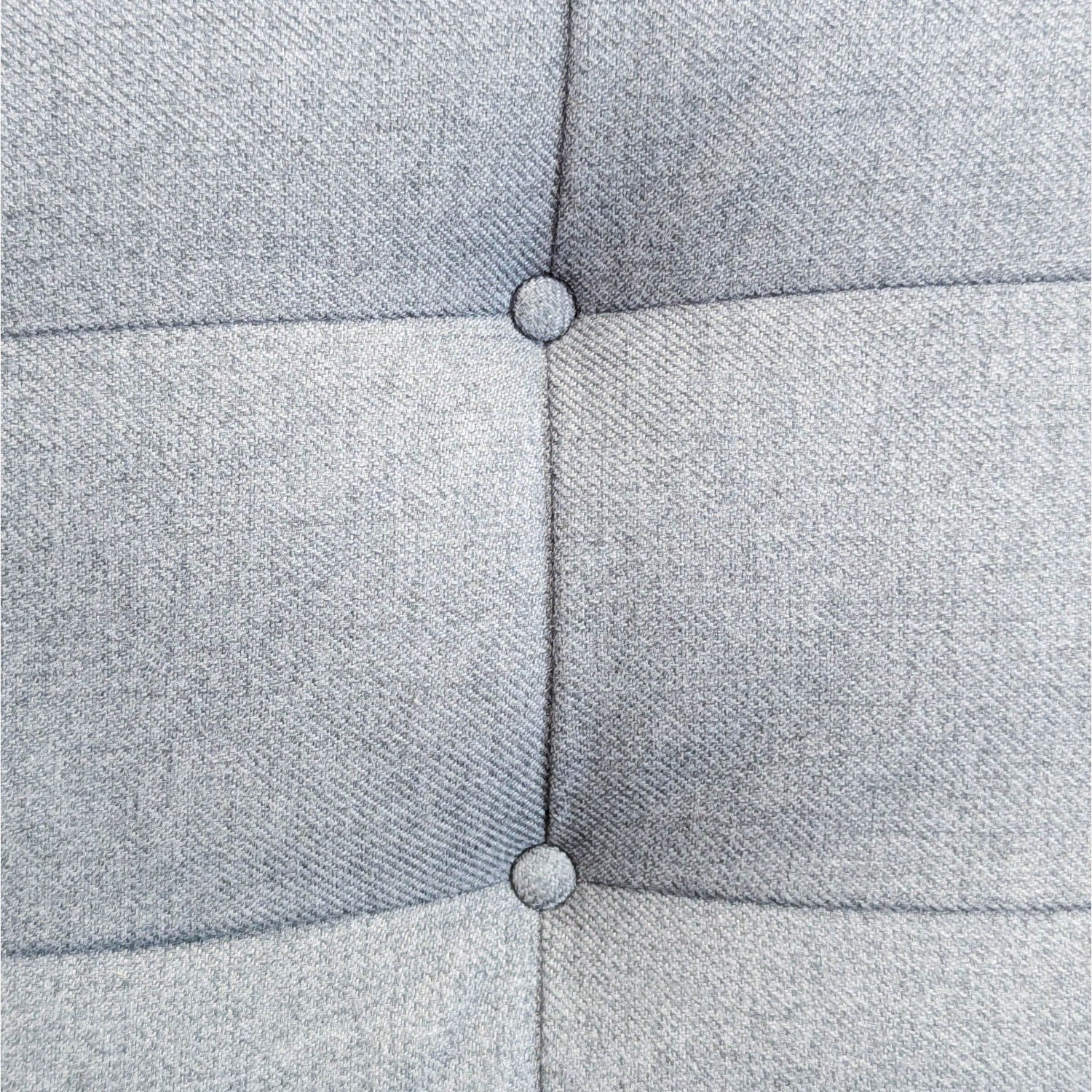 Crate & Barrel Petrie Modern Gray Sectional Sofa  - image-4