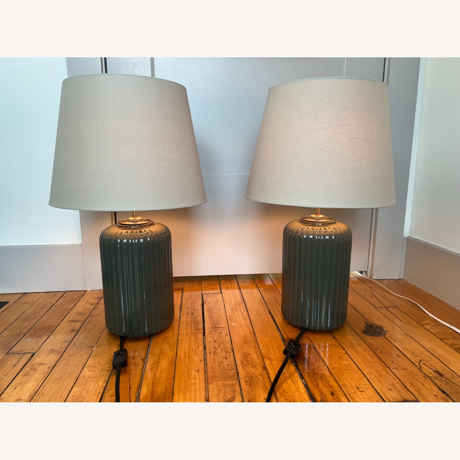 IKEA Snöbyar Dark Gray Table Lamps - image-3