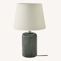 IKEA Snöbyar Dark Gray Table Lamps