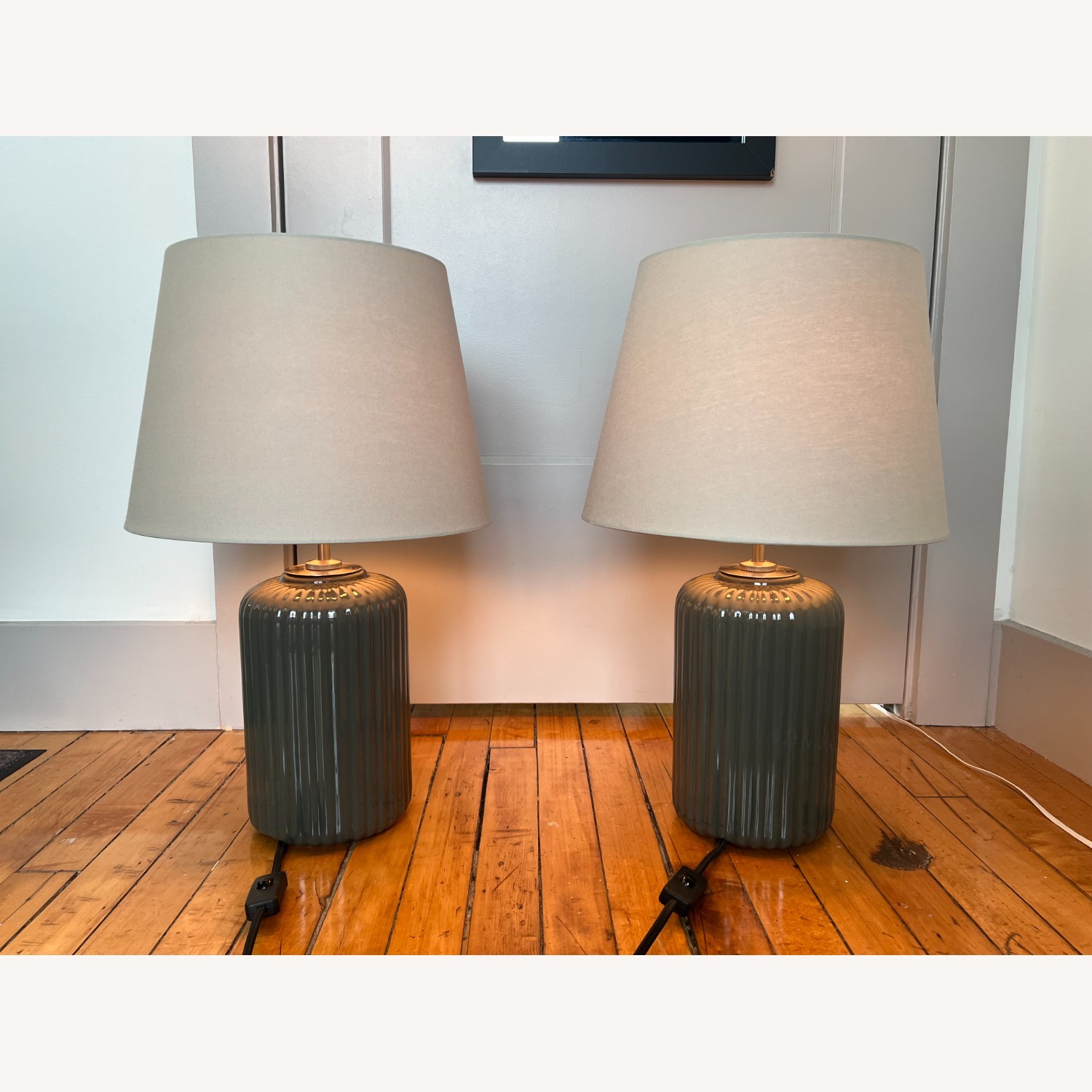 IKEA Snöbyar Dark Gray Table Lamps - image-1