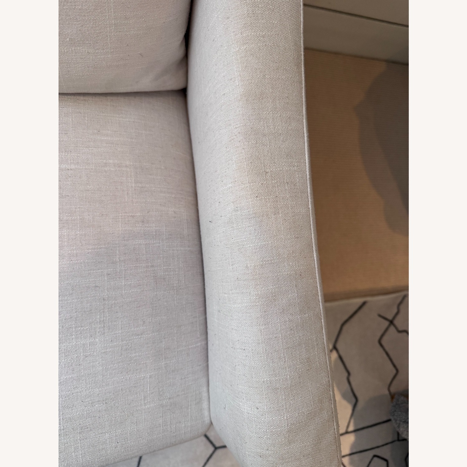 Babyletto Toco Beige Glider Nursing Chair - image-2