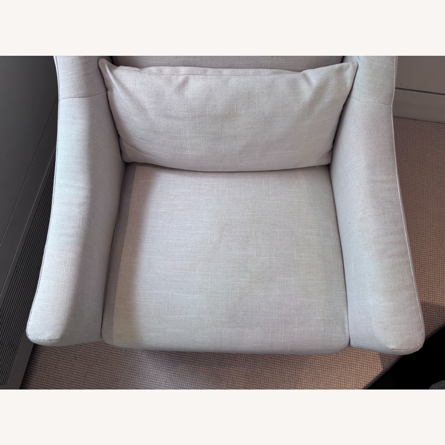 Babyletto Toco Beige Glider Nursing Chair - image-7