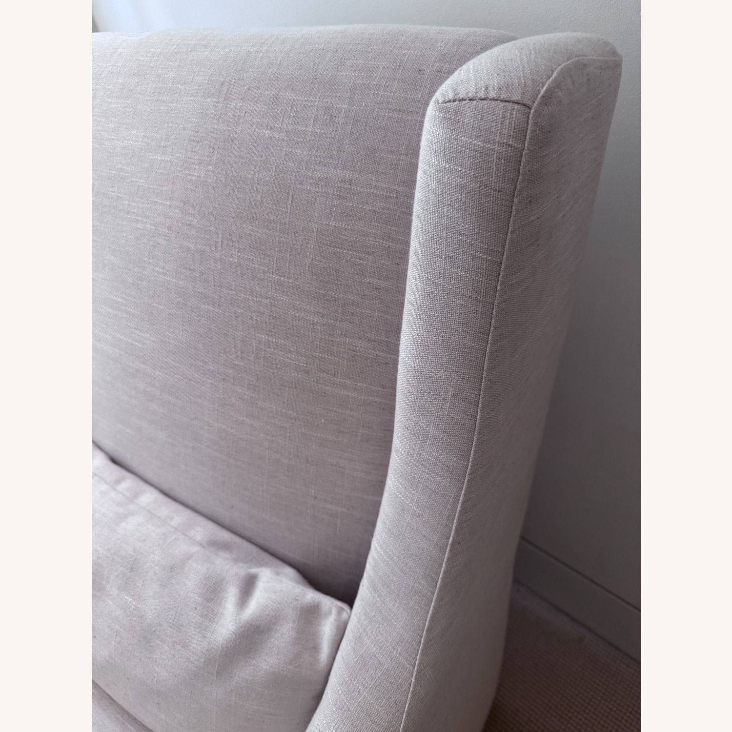 Babyletto Toco Beige Glider Nursing Chair - image-4