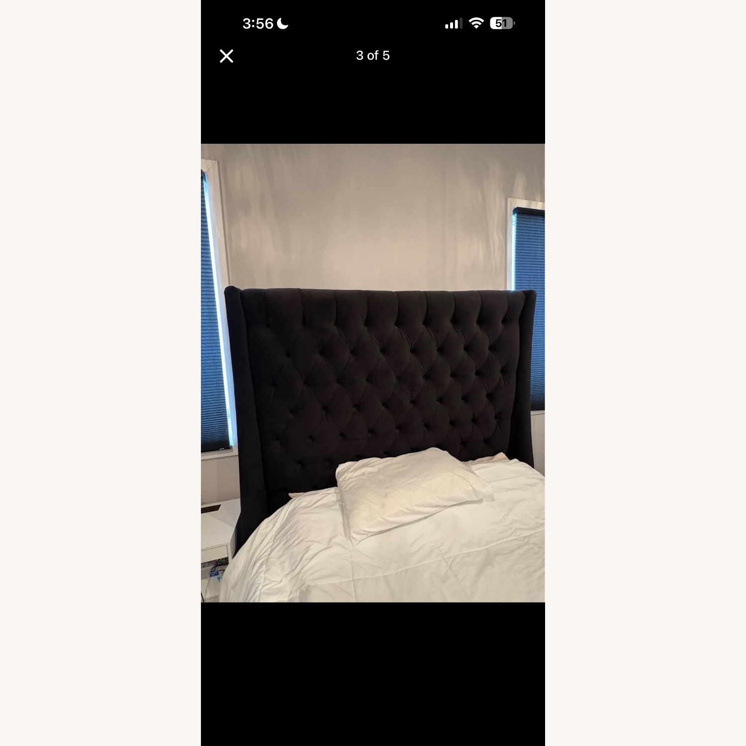Restoration Hardware Black Queen Bed - image-2