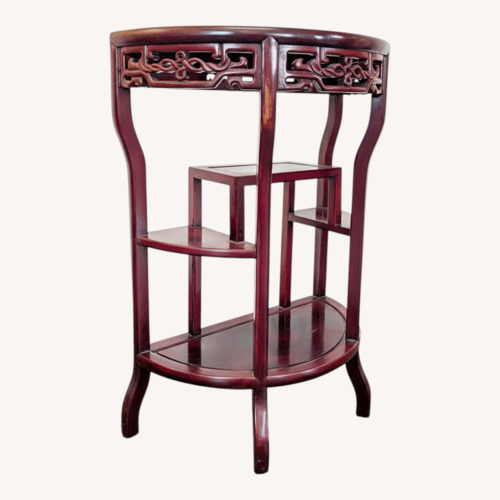Used Rosewood Display Stand for sale on AptDeco