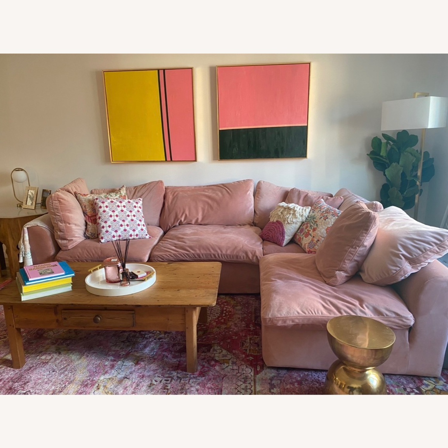 Joybird Pink Modular Sectional  - image-6