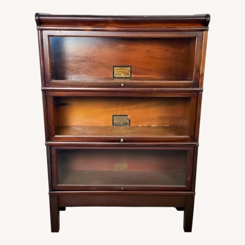 Used Globe-Wernicke Mahogany Barrister Bookcase for sale on AptDeco