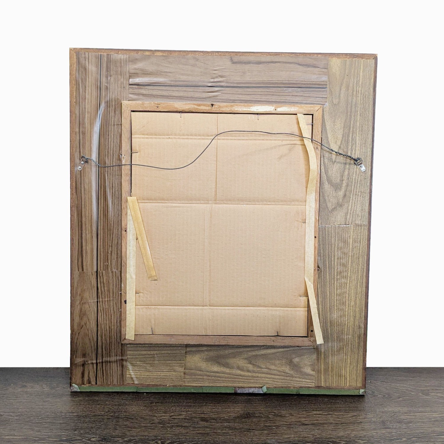Carved Frame Mirror - image-1