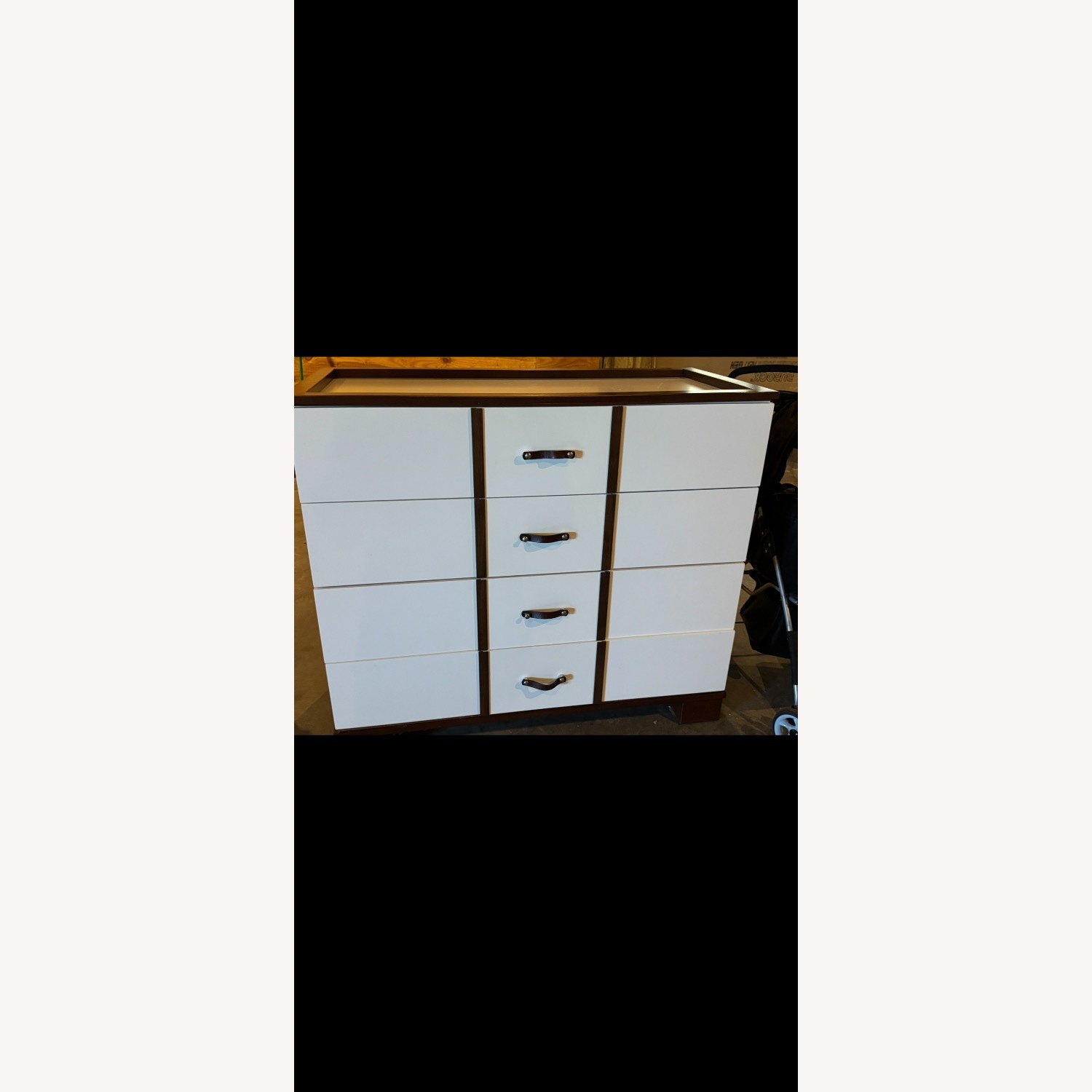 DucDuc Morgan Collection White Wood Dresser - image-1