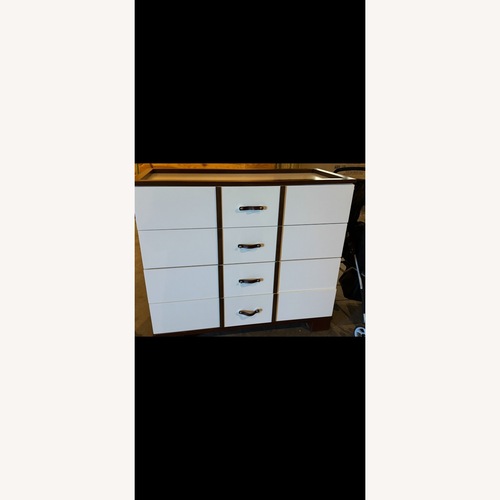 Used DucDuc Morgan Collection White Wood Dresser for sale on AptDeco