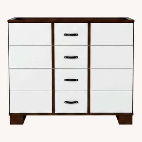 Used DucDuc Morgan Collection White Wood Dresser for sale on AptDeco