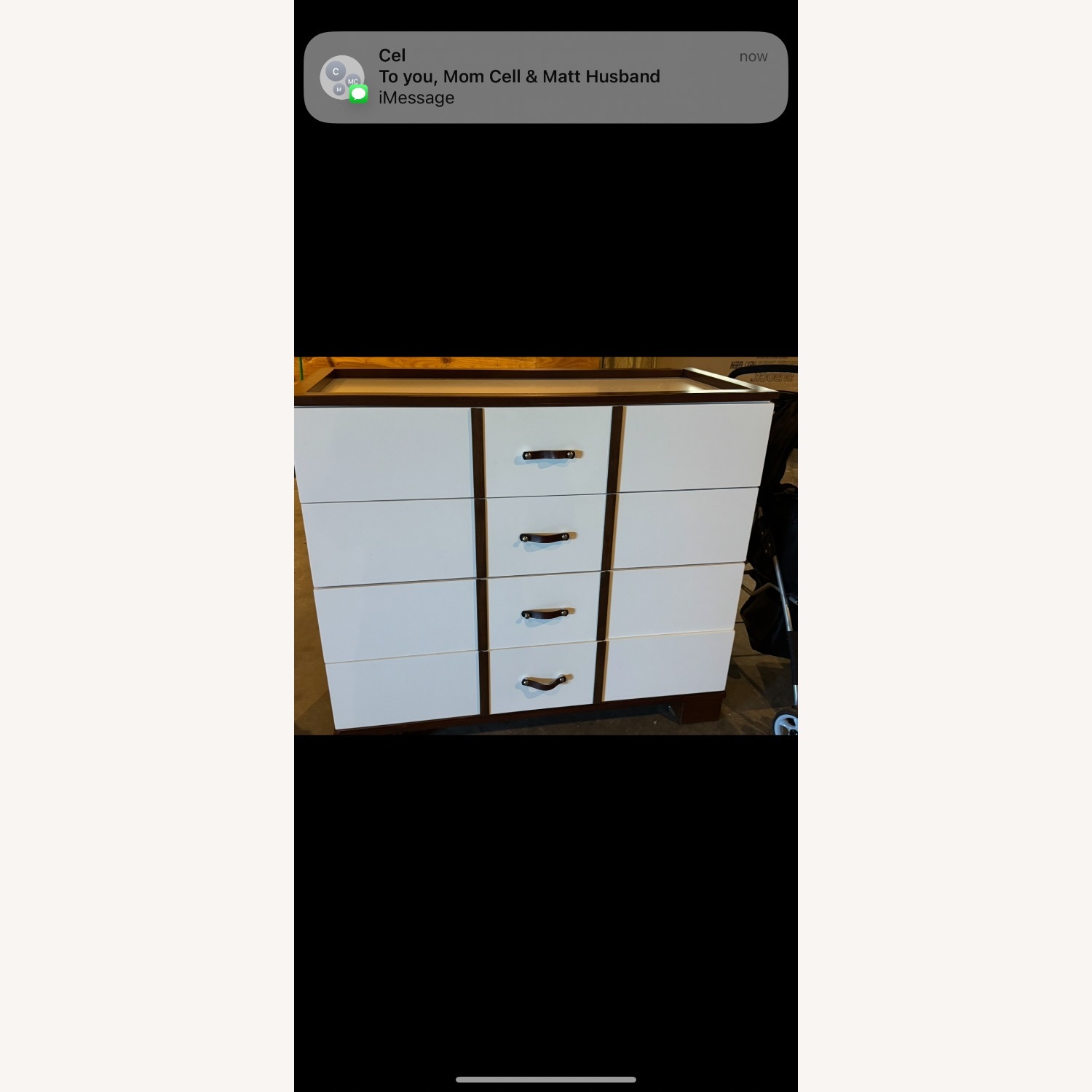 DucDuc Morgan Collection White Wood Dresser - image-4