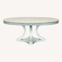 Legacy Classic White Wood Dining Table