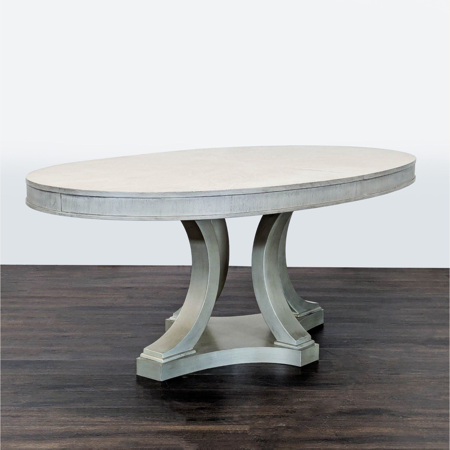 Legacy Classic White Wood Dining Table - image-8