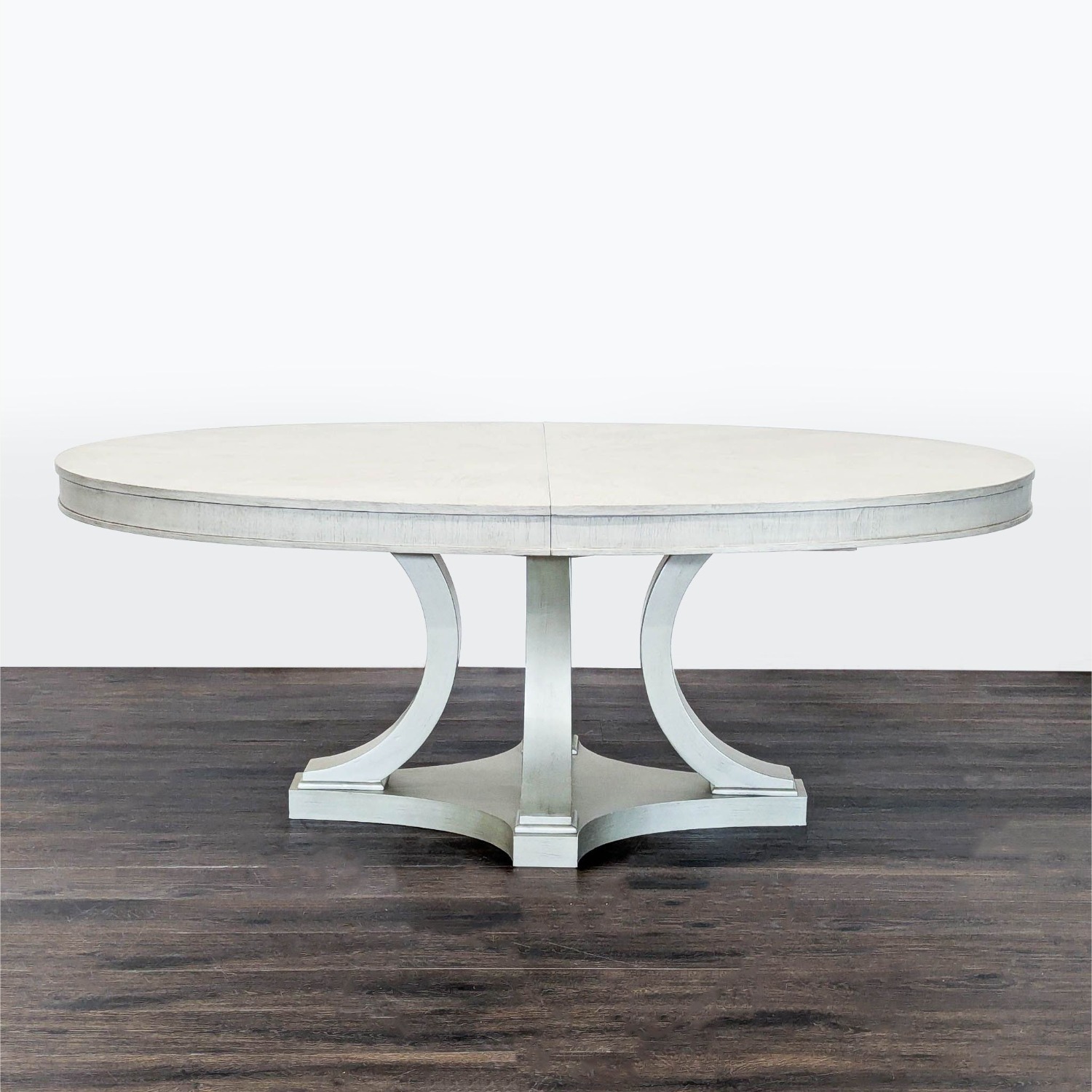 Legacy Classic White Wood Dining Table - image-9