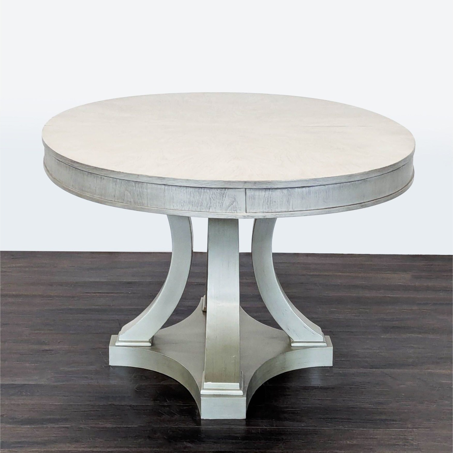 Legacy Classic White Wood Dining Table - image-10