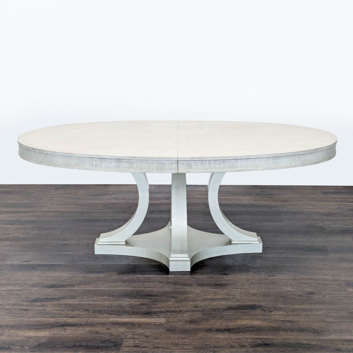 Legacy Classic White Wood Dining Table - image-7
