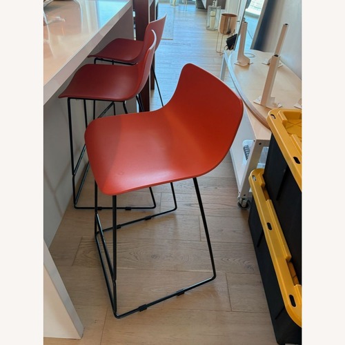 Used Article Moulded Plastic Bar Stool for sale on AptDeco