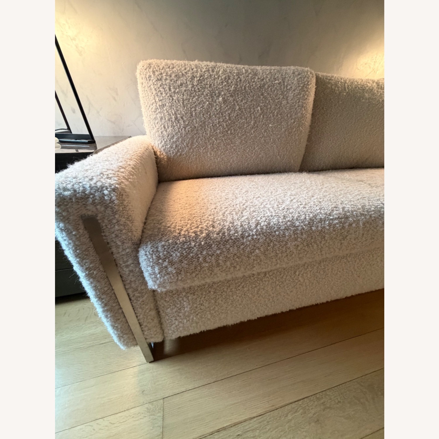 American Leather Natural Fabric Sleeper Sofa - image-2