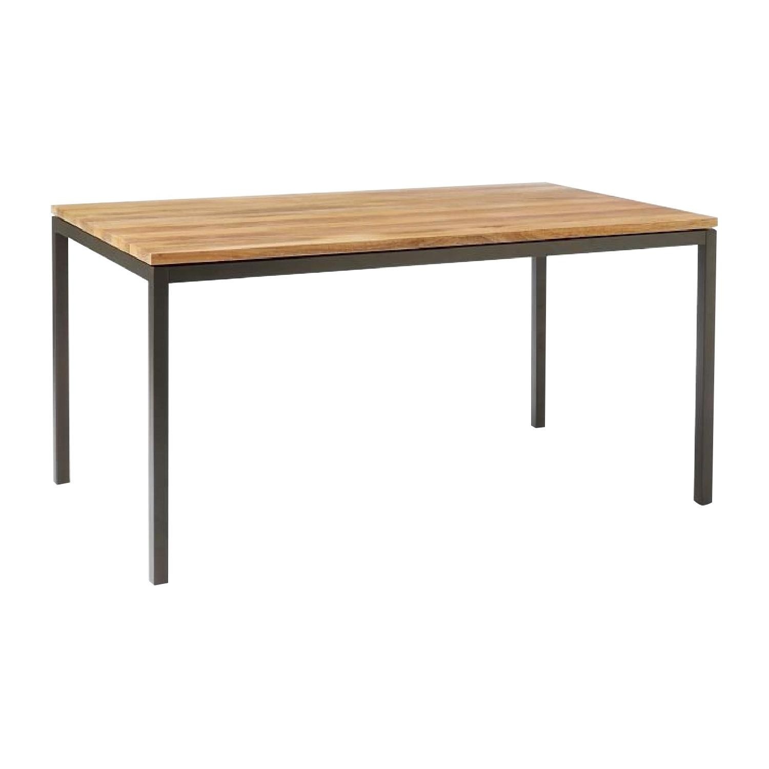 West Elm Box Frame Table and Bench - image-4