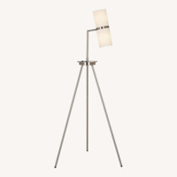 Lowe's Silver Contemporary Tripod Floor Lamp