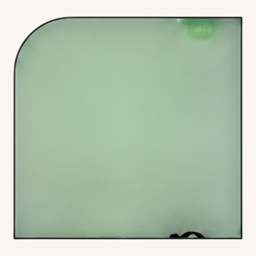 Used Bower Studios Natural and Green Glass Mirrors for sale on AptDeco