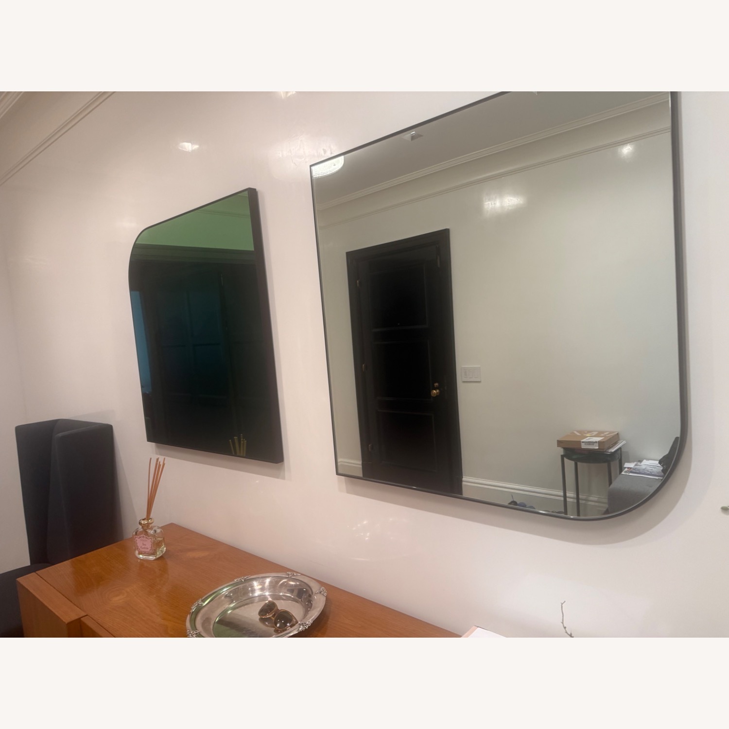 Bower Studios Natural and Green Glass Mirrors - image-2