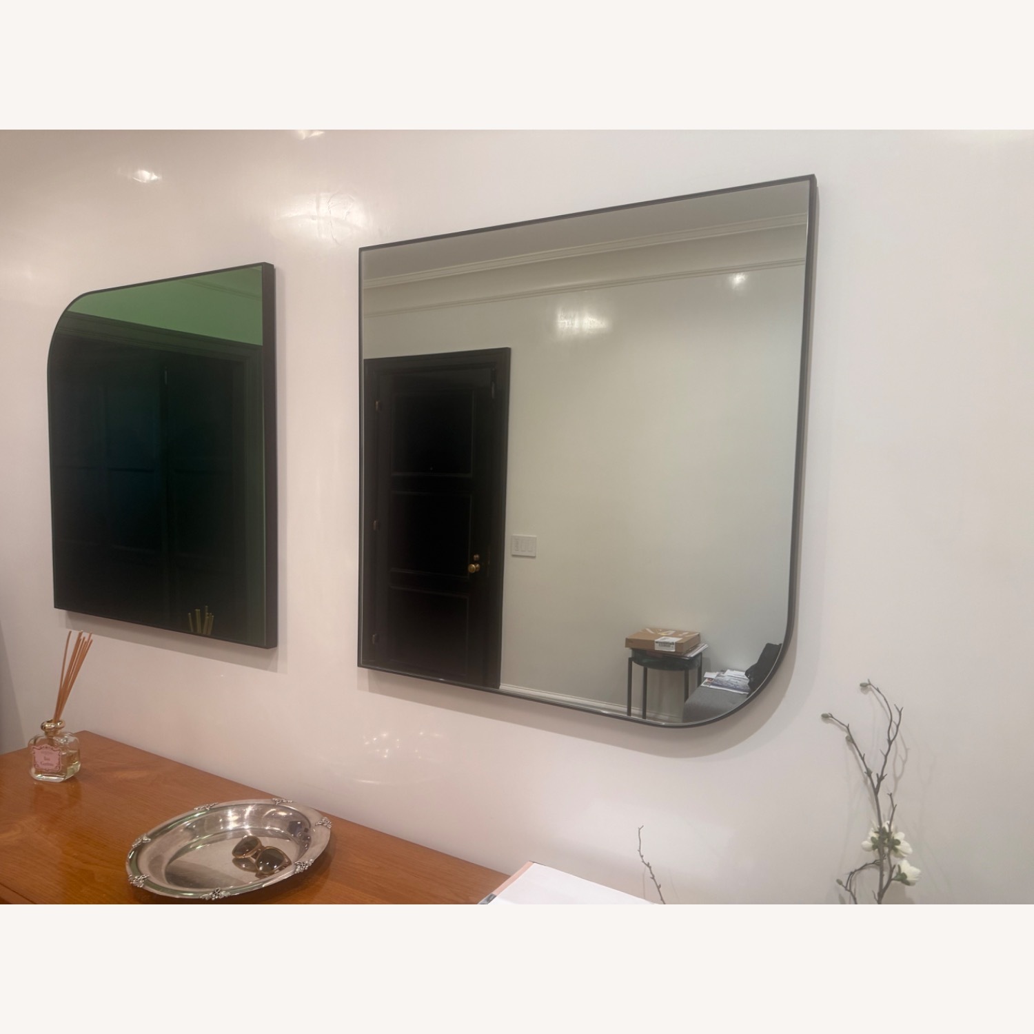 Bower Studios Natural and Green Glass Mirrors - image-3