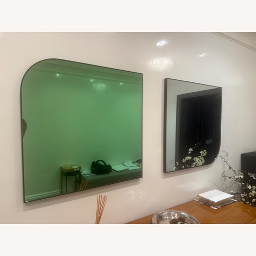 Used Bower Studios Natural and Green Glass Mirrors for sale on AptDeco