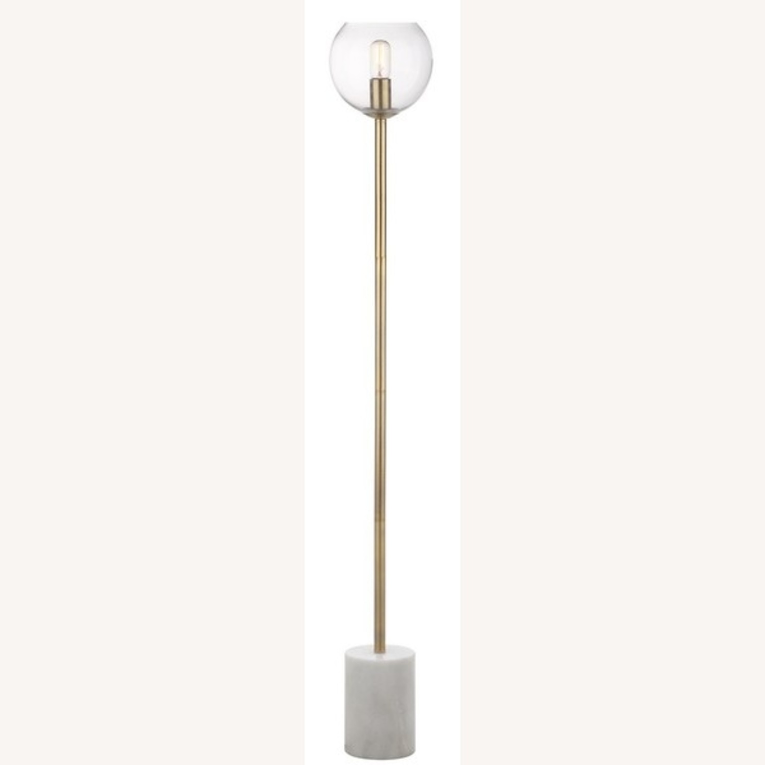 Safavieh Gold Marble Floor Lamp - image-7