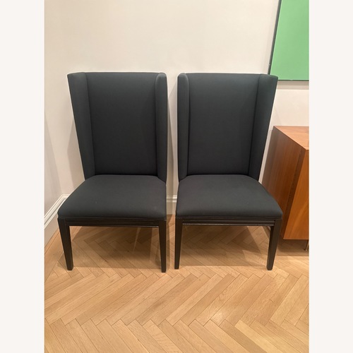 Used Pair of High Back Chairs Vintage for sale on AptDeco