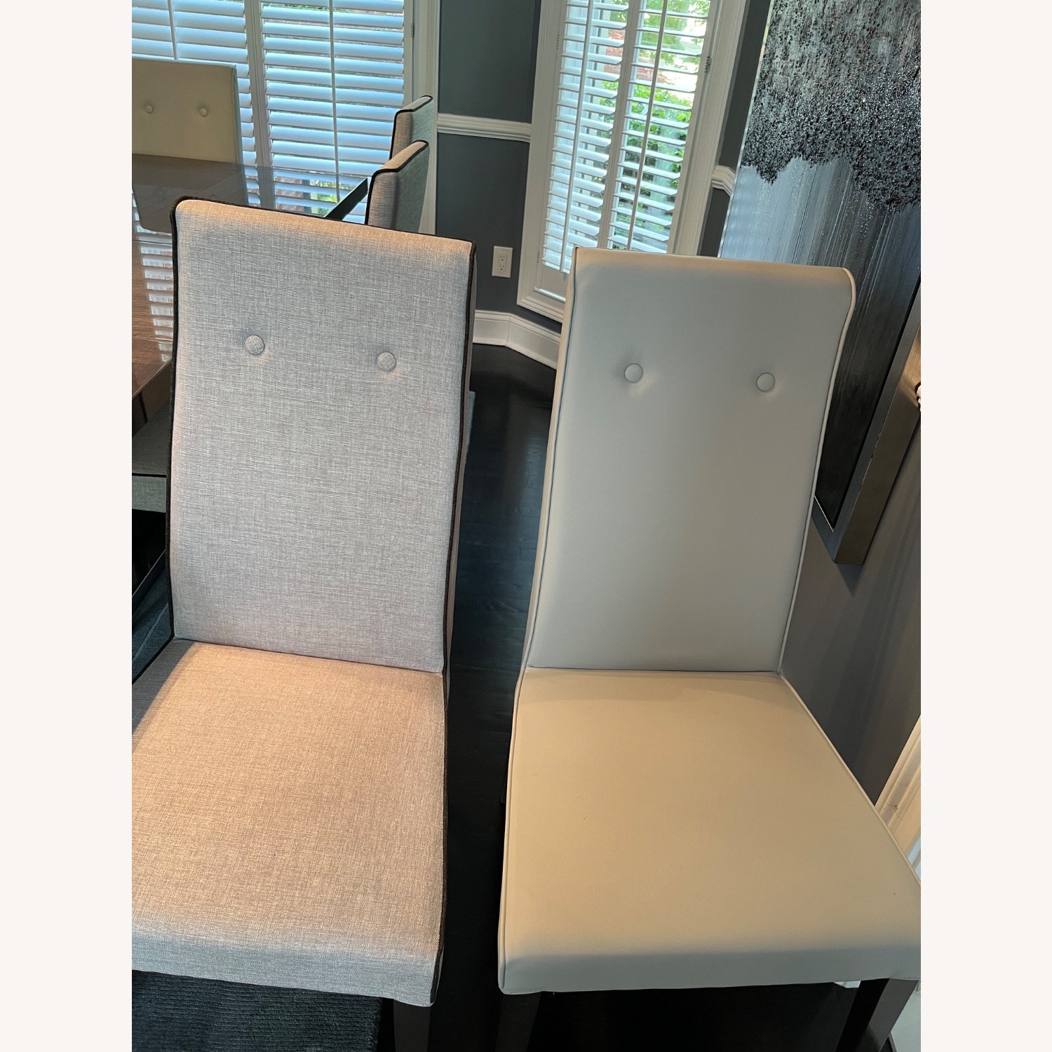 Montecarlo Light Gray Wood Dining Sets - image-4