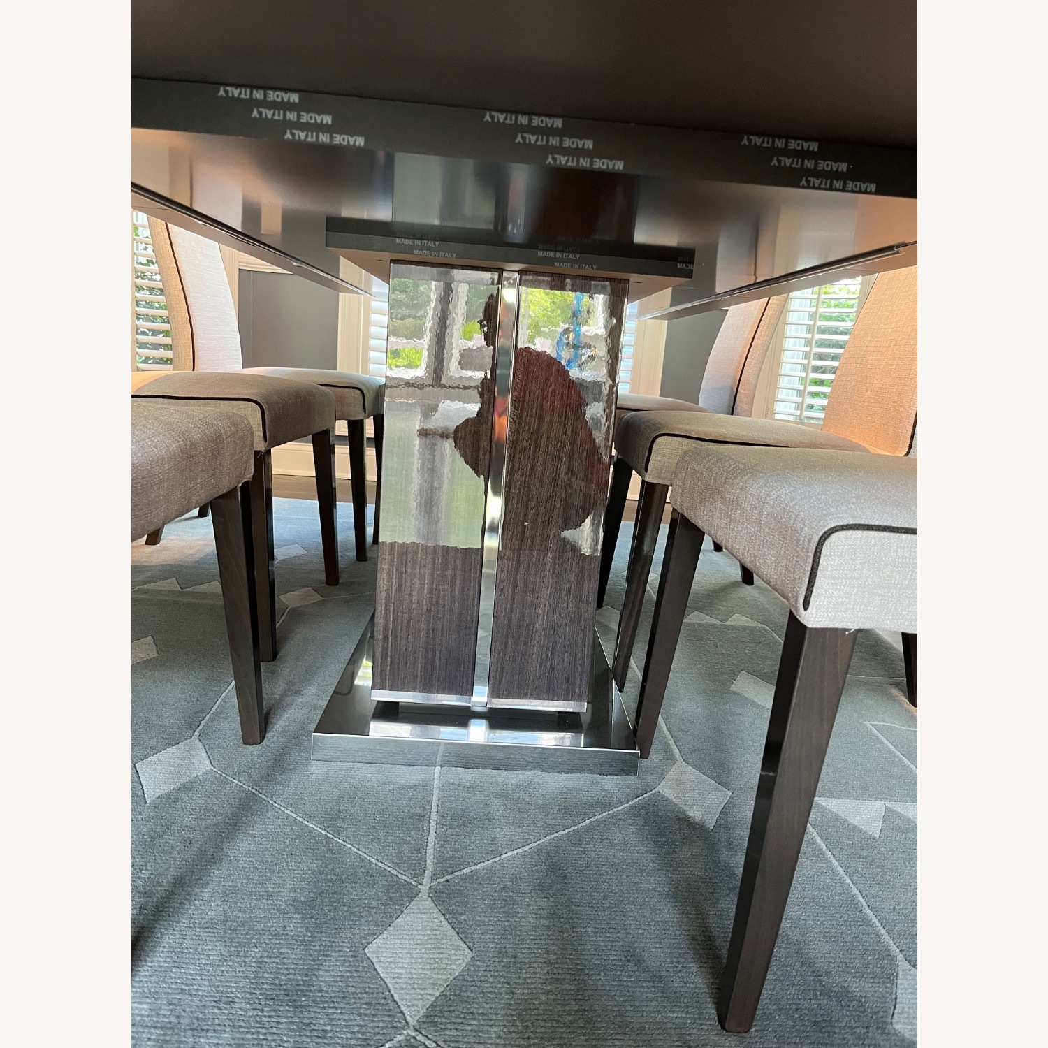 Montecarlo Light Gray Wood Dining Sets - image-3