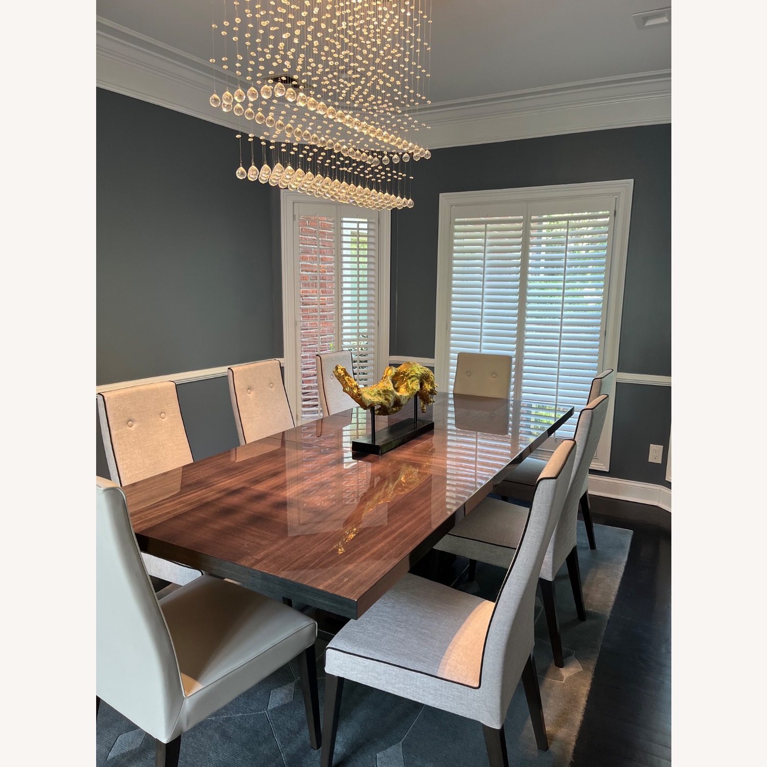 Montecarlo Light Gray Wood Dining Sets - image-5