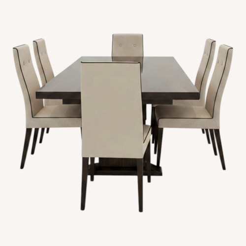 Used Montecarlo Light Gray Wood Dining Sets for sale on AptDeco