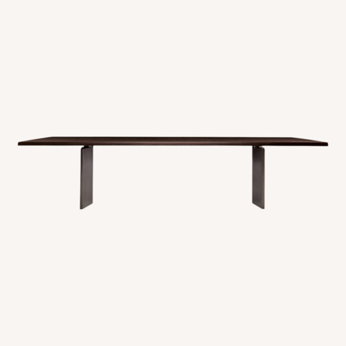 Used Minotti Morgan Dark Brown Dining Table for sale on AptDeco