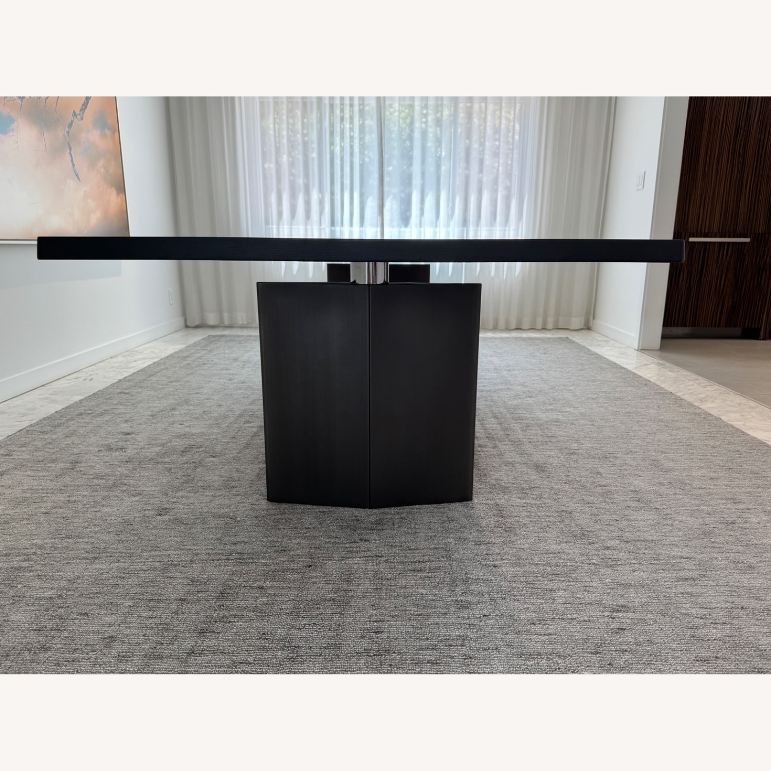 Minotti Morgan Dark Brown Dining Table - image-3