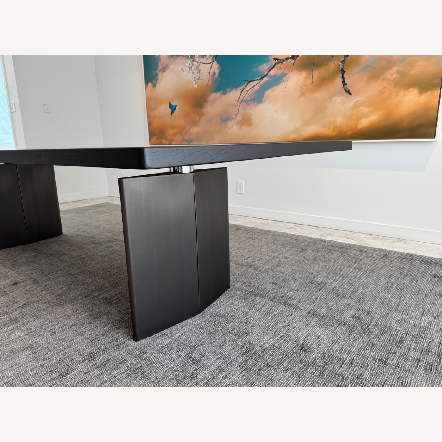 Minotti Morgan Dark Brown Dining Table - image-6