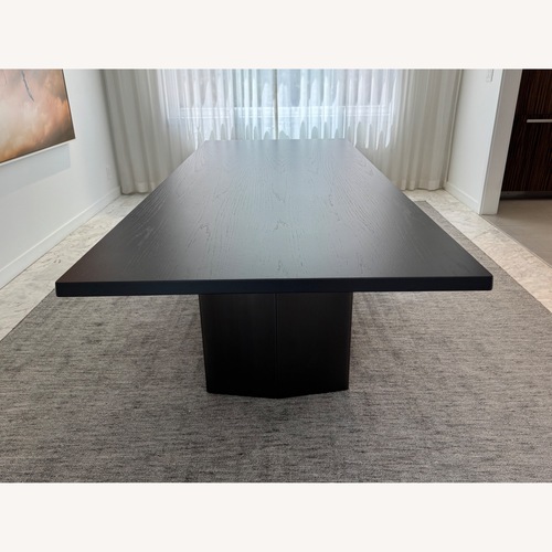 Used Minotti Morgan Dark Brown Dining Table for sale on AptDeco