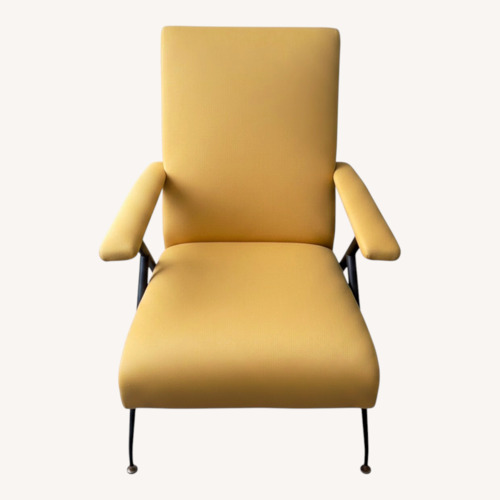 Used Mid Century Italian Recliner Armchair for sale on AptDeco