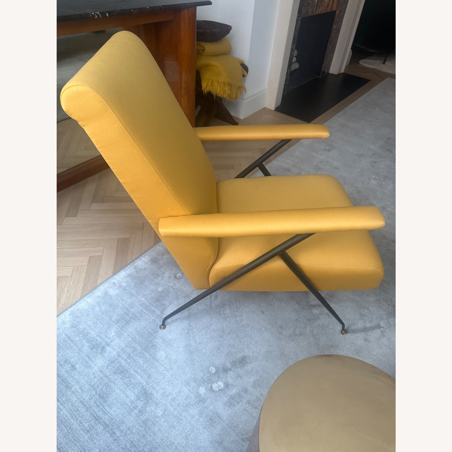 Mid Century Italian Recliner Armchair - image-3